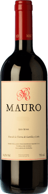 42,95 € 免费送货 | 红酒 Mauro Crianza I.G.P. Vino de la Tierra de Castilla y León 卡斯蒂利亚莱昂 西班牙 Tempranillo, Syrah 瓶子 75 cl