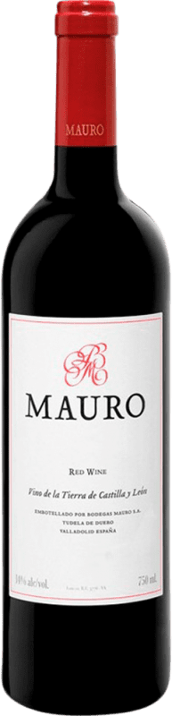 34,95 € Free Shipping | Red Wine Mauro Crianza — Aged I.G.P. Vino de la Tierra de Castilla y León Castilla y León Spain Tempranillo, Syrah — Shiraz Bottle 75 cl