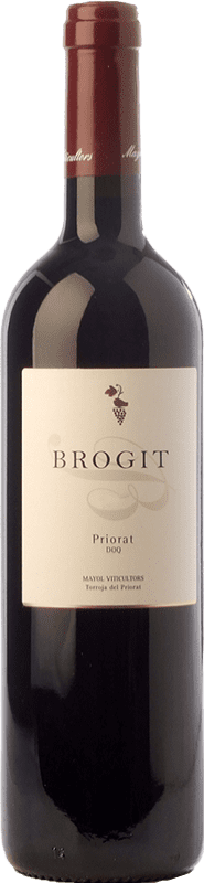 25,95 € Бесплатная доставка | Красное вино Mayol Brogit Crianza — Крианса D.O.Ca. Priorat Каталония Испания Merlot — Мерло, Syrah — Сира, Garnacha — Гренаш, Cabernet Sauvignon — Каберне Совиньон, Cariñena — Кариньян 75 cl
