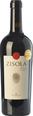 24,95 € Envio grátis | Vinho Tinto Mazzei Zisola I.G.T. Terre Siciliane Sicília Itália Nero d'Avola 75 cl