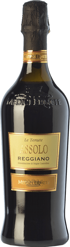 6,95 € 免费送货 | 红酒 Medici Ermete Assolo D.O.C. Reggiano 艾米利亚 - 罗马涅 意大利 Lambrusco Salamino, Ancellotta 瓶子 75 cl
