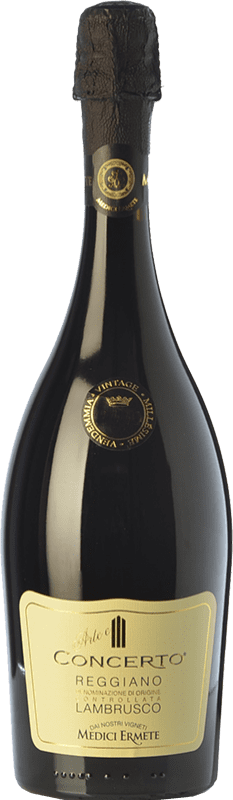 16,95 € Envoi gratuit | Vin Rouge Medici Ermete Concerto D.O.C. Reggiano Émilie-Romagne Italie Lambrusco 75 cl