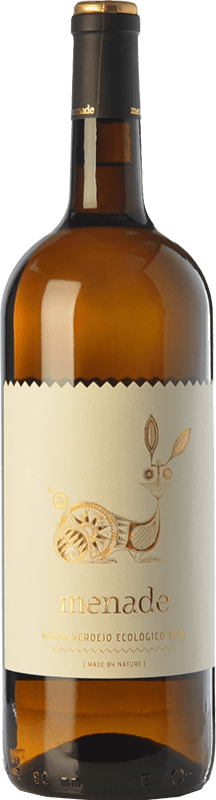 9,95 € Kostenloser Versand | Weißwein Menade Jung D.O. Rueda Kastilien und León Spanien Verdejo Magnum-Flasche 1,5 L