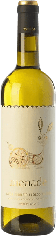 9,95 € 免费送货 | 白葡萄酒 Menade 年轻的 D.O. Rueda 卡斯蒂利亚莱昂 西班牙 Verdejo — 维德霍 Eco — 生态 有机 天然 大瓶 — Magnum 1,5 L