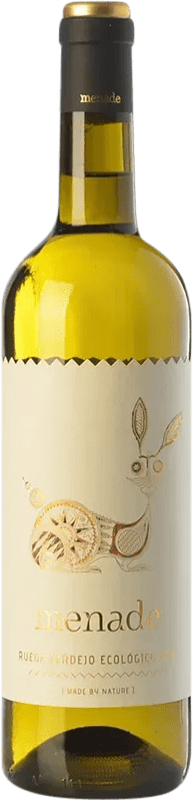 9,95 € Envío gratis | Vino blanco Menade Joven D.O. Rueda Castilla y León España Verdejo Botella Magnum 1,5 L