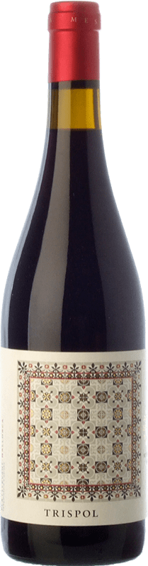 28,95 € Бесплатная доставка | Красное вино Mesquida Mora Trispol Crianza — Крианса D.O. Pla i Llevant Балеарские острова Испания Syrah — Сира, Cabernet Franc — Каберне Фран, Callet — Каллет Бутылка 75 cl