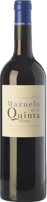 24,95 € Бесплатная доставка | Красное вино Miguel Merino Quinta Cruz de la Quinta Cruz Молодой D.O.Ca. Rioja Ла-Риоха Испания Mazuelo бутылка 75 cl