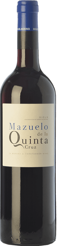 25,95 € Envio grátis | Vinho Tinto Miguel Merino Quinta Cruz de la Quinta Cruz D.O.Ca. Rioja La Rioja Espanha Mazuelo 75 cl