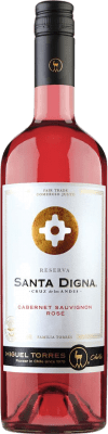9,95 € Free Shipping | Rosé Wine Miguel Torres Santa Digna I.G. Valle Central Central Valley Chile Cabernet Sauvignon 75 cl