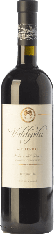 17,95 € Free Shipping | Red wine Milénico Valdepila Aged D.O. Ribera del Duero Castilla y León Spain Tempranillo Bottle 75 cl
