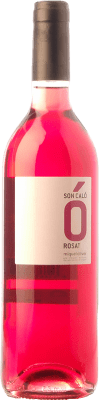 6,95 € Free Shipping | Rosé wine Miquel Oliver Son Caló Rosat D.O. Pla i Llevant Balearic Islands Spain Tempranillo, Callet, Fogoneu Bottle 75 cl