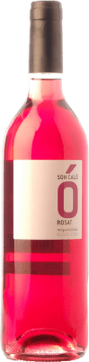 9,95 € Envío gratis | Vino Rosado Miquel Oliver Son Caló D.O. Pla i Llevant Islas Baleares España Tempranillo, Callet, Fogoneu Botella 75 cl