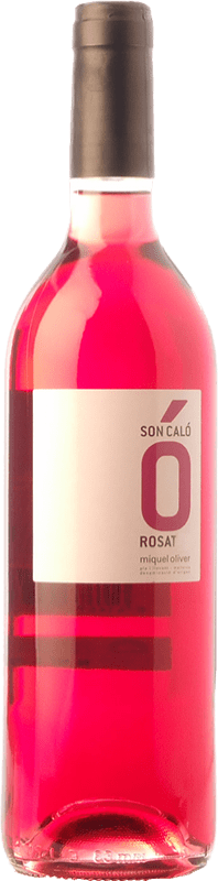 9,95 € Envoi gratuit | Vin Rosé Miquel Oliver Son Caló D.O. Pla i Llevant Îles Baléares Espagne Tempranillo, Callet, Fogoneu Bouteille 75 cl