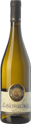 17,95 € Free Shipping | White wine Mola Casa degli Ajali D.O.C. Elba Tuscany Italy Malvasía, Ansonica, Procanico, Muscat White Bottle 75 cl
