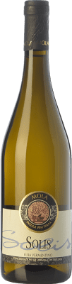 19,95 € Kostenloser Versand | Weißwein Mola Solis D.O.C. Elba Toskana Italien Vermentino Flasche 75 cl