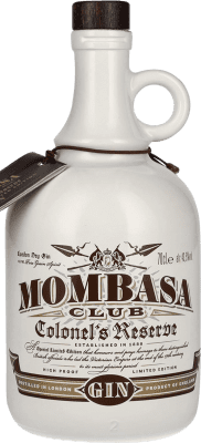 39,95 € Kostenloser Versand | Gin Mombasa Club Colonel's Reserve Großbritannien Flasche 70 cl