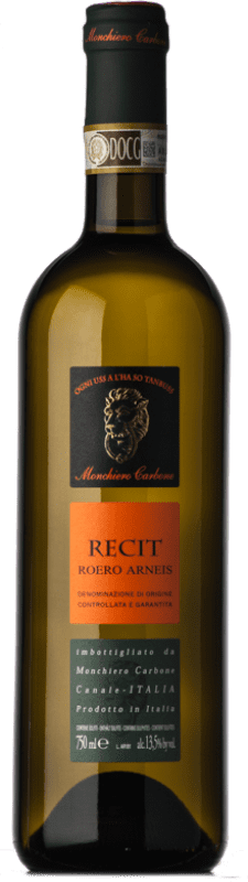 18,95 € Envoi gratuit | Vin Blanc Monchiero Carbone Recit D.O.C.G. Roero Piémont Italie Arneis 75 cl