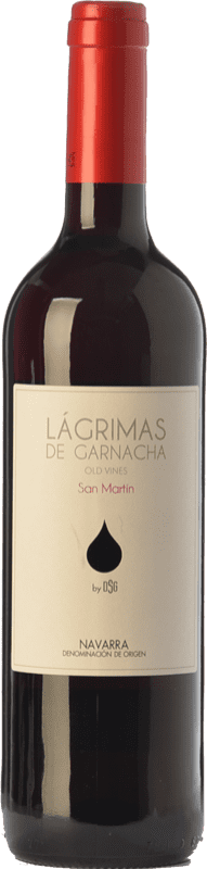 6,95 € Free Shipping | Red wine Mondo Lirondo Lágrimas Young D.O. Navarra Navarre Spain Grenache Bottle 75 cl