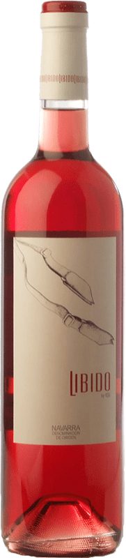 6,95 € 免费送货 | 玫瑰酒 Mondo Lirondo Libido D.O. Navarra 纳瓦拉 西班牙 Grenache 瓶子 75 cl