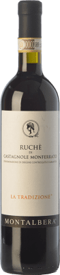15,95 € Spedizione Gratuita | Vino rosso Montalbera La Tradizione D.O.C. Ruchè di Castagnole Monferrato Piemonte Italia Ruchè Bottiglia 75 cl