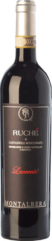 27,95 € Envio grátis | Vinho tinto Montalbera Laccento D.O.C. Ruchè di Castagnole Monferrato Piemonte Itália Ruchè Garrafa 75 cl