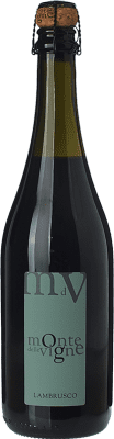 9,95 € Бесплатная доставка | Красное вино Monte delle Vigne I.G.T. Emilia Romagna Эмилия-Романья Италия Lambrusco бутылка 75 cl