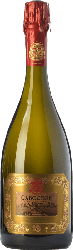 59,95 € Kostenloser Versand | Rosé Sekt Monte Rossa Cabochon D.O.C.G. Franciacorta Lombardei Italien Pinot Schwarz, Chardonnay Flasche 75 cl