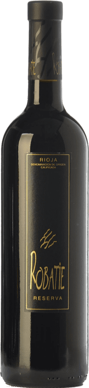 22,95 € Free Shipping | Red wine Montealto Robatie Reserve D.O.Ca. Rioja The Rioja Spain Tempranillo Bottle 75 cl