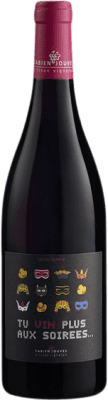 15,95 € Бесплатная доставка | Красное вино Mas del Périé Fabien Jouves Tu Vin Plus Aux Soirées Франция Cabernet Franc, Malbec бутылка 75 cl