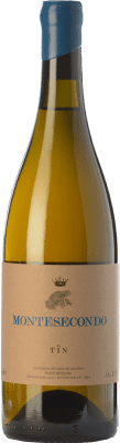 28,95 € Envoi gratuit | Vin blanc Montesecondo Tin Bianco I.G.T. Toscana Toscane Italie Trebbiano Bouteille 75 cl