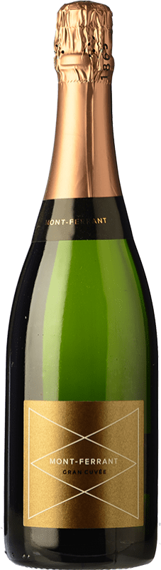 16,95 € 免费送货 | 白起泡酒 Mont-Ferrant Gran Cuvée 大储备 D.O. Cava 加泰罗尼亚 西班牙 Macabeo, Xarel·lo, Chardonnay, Parellada 瓶子 75 cl