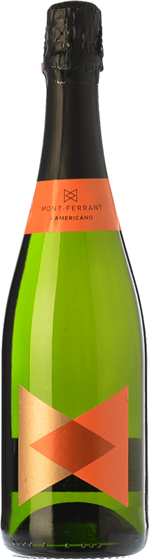 13,95 € Envoi gratuit | Vin Mousseux Blanc Mont-Ferrant Brut Réserve D.O. Cava Catalogne Espagne Macabeo — Macabeu, Xarel·lo, Chardonnay, Parellada Bouteille 75 cl Americano