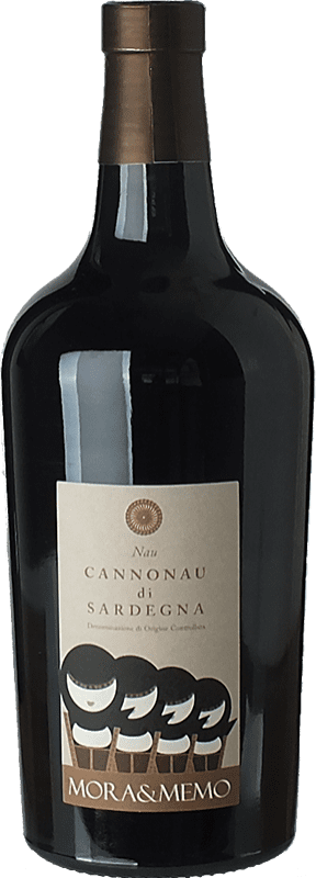 22,95 € Envio grátis | Vinho tinto Mora & Memo Nau D.O.C. Cannonau di Sardegna Sardenha Itália Cannonau Garrafa 75 cl
