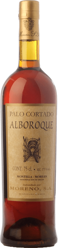 99,95 € Kostenloser Versand | Verstärkter Wein Moreno Palo Cortado Alboroque D.O. Montilla-Moriles Andalusien Spanien Pedro Ximénez Flasche 75 cl