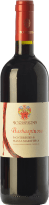 16,95 € Бесплатная доставка | Красное вино Morisfarms Barbaspinosa D.O.C. Monteregio di Massa Marittima Тоскана Италия Cabernet Sauvignon — Каберне Совиньон, Sangiovese — Санджовезе Бутылка 75 cl