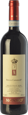 19,95 € Envio grátis | Vinho tinto Mossio Bricco Caramelli D.O.C.G. Dolcetto d'Alba Piemonte Itália Dolcetto Garrafa 75 cl