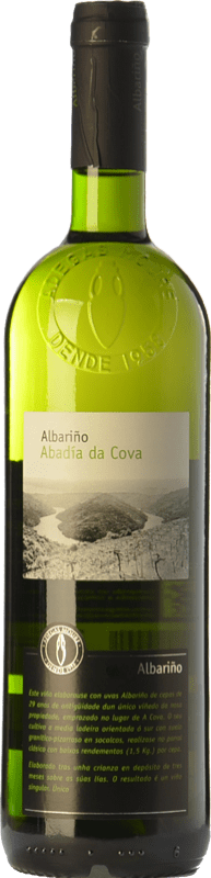 16,95 € Free Shipping | White wine Moure Abadía da Cova D.O. Ribeira Sacra Galicia Spain Albariño Bottle 75 cl