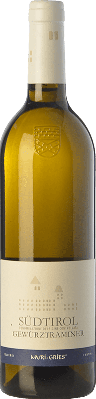 18,95 € Бесплатная доставка | Белое вино Muri-Gries D.O.C. Alto Adige Трентино-Альто-Адидже Италия Gewürztraminer — Гевюрцтраминер Бутылка 75 cl