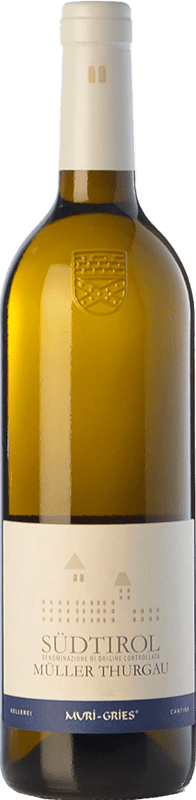 14,95 € Бесплатная доставка | Белое вино Muri-Gries D.O.C. Alto Adige Трентино-Альто-Адидже Италия Müller-Thurgau — Мюллер-Тургау Бутылка 75 cl