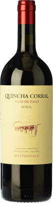 89,95 € Free Shipping | Red wine Mustiguillo Quincha Corral Crianza D.O.P. Vino de Pago El Terrerazo Valencian Community Spain Bobal Bottle 75 cl