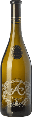 19,95 € Envío gratis | Vino Blanco Naveran Clos Antonia Crianza D.O. Penedès Cataluña España Viognier, Xarel·lo, Chardonnay 75 cl