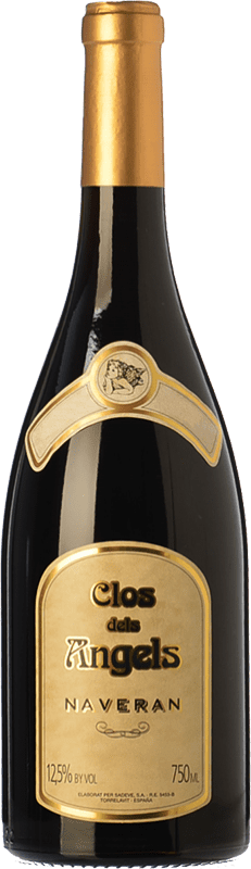 9,95 € Free Shipping | Red wine Naveran Clos dels Àngels Joven D.O. Penedès Catalonia Spain Merlot, Syrah, Cabernet Sauvignon Bottle 75 cl