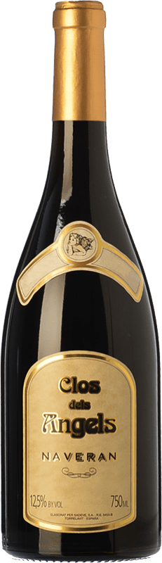13,95 € Free Shipping | Red Wine Naveran Clos dels Àngels Young D.O. Penedès Catalonia Spain Merlot, Syrah — Shiraz, Cabernet Sauvignon Bottle 75 cl