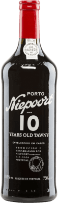 44,95 € Free Shipping | Fortified wine Niepoort Tawny I.G. Porto Porto Portugal Sousón, Touriga Franca, Touriga Nacional, Tinta Amarela, Tinta Cão, Tinta Francisca 10 Years Bottle 75 cl