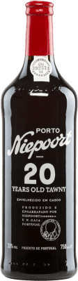 78,95 € Free Shipping | Fortified wine Niepoort Tawny I.G. Porto Porto Portugal Sousón, Touriga Franca, Touriga Nacional, Tinta Amarela, Tinta Cão, Tinta Francisca 20 Years Bottle 75 cl