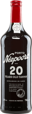 78,95 € Kostenloser Versand | Likörwein Niepoort Tawny I.G. Porto Porto Portugal Sousón — Sousão, Touriga Franca, Touriga Nacional, Tinta Amarela, Tinta Cão, Tinta Francisca 20 Jahre Flasche 75 cl