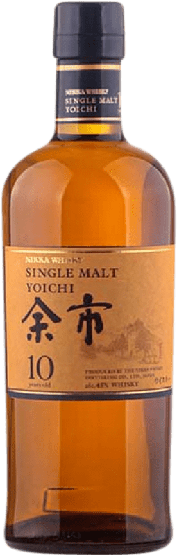 199,95 € Envio grátis | Whisky Single Malt Nikka Yoichi 10 Japão Garrafa 70 cl