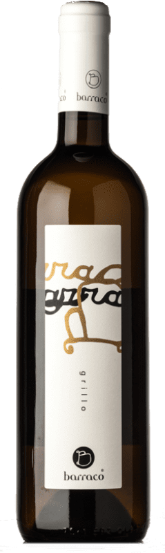 22,95 € 免费送货 | 白酒 Nino Barraco I.G.T. Terre Siciliane 西西里岛 意大利 Grillo 瓶子 75 cl