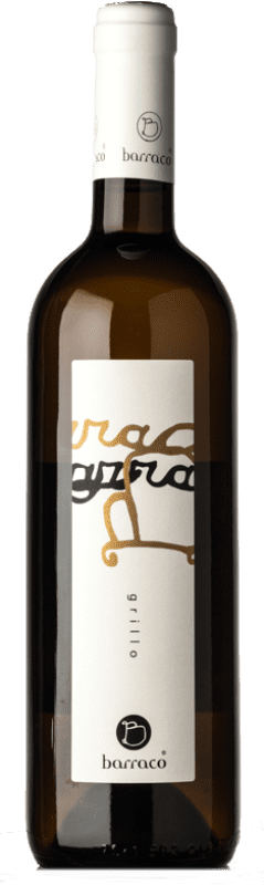 23,95 € Envio grátis | Vinho Branco Nino Barraco I.G.T. Terre Siciliane Sicília Itália Grillo 75 cl