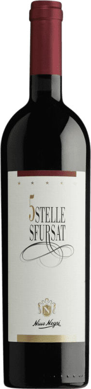 91,95 € Envío gratis | Vino Tinto Nino Negri Sfursat 5 Stelle D.O.C.G. Sforzato di Valtellina Lombardia Italia Nebbiolo 75 cl